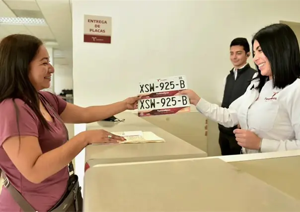 Solo el 40% de dueños de carros en Nuevo Laredo han pagado placas vehiculares nuevas