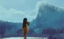 Primer adelanto de Moana presenta a Catherine Lagaaia como la princesa del mar