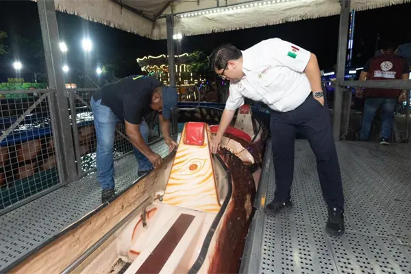 Protección Civil Yucatán descarta falla mecánica en juego de Xmatkuil 2025; esto fue lo que pasó Protección Civil Yucatán descarta falla mecánica en juego de Xmatkuil 2025; esto fue lo que pasó