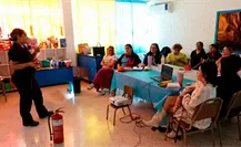 Capacitan a maestros de Santa Catarina en prevención de incendios en escuelas Capacitan a maestros de Santa Catarina en prevención de incendios en escuelas