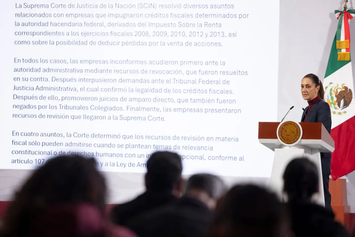 Claudia Sheinbaum. Foto: Presidencia de la República