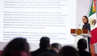 Sigue EN VIVO la Mañanera de Claudia Sheinbaum hoy 17 de noviembre