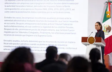 Sigue EN VIVO la Mañanera de Claudia Sheinbaum hoy 17 de noviembre