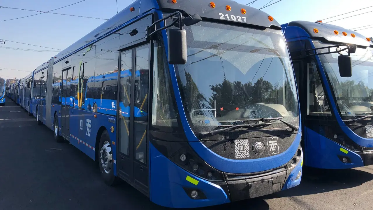 Trolebús de la CDMX. Foto: Gobierno CDMX