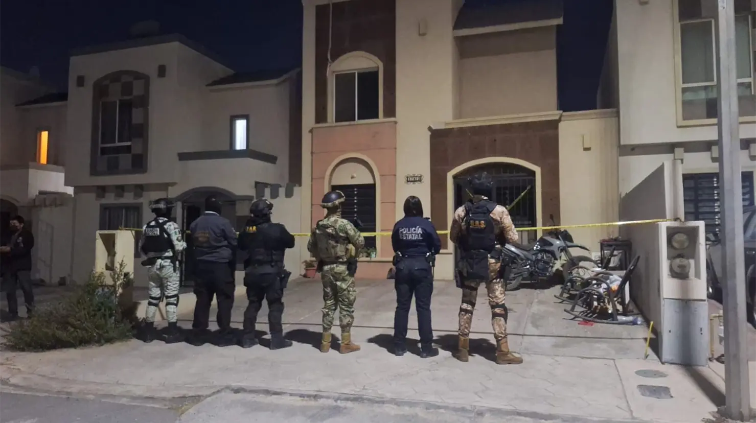 En Saltillo, la Fiscalía del Estado logró desmantelar un operativo criminal y confiscó 27 kilogramos de mariguana. Foto: Cortesía