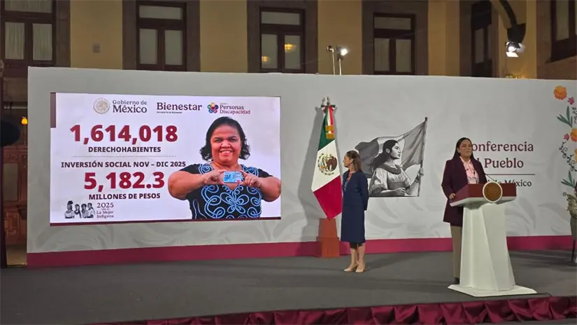 imagen recuadro Claudia Sheinbaum y Ariadna Montiel. Foto: Mario Flores