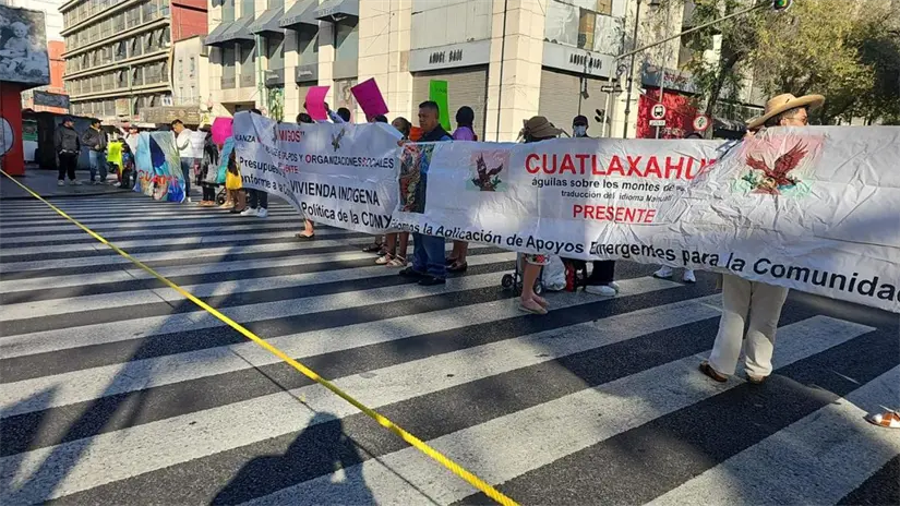 imagen recuadro Diversas personas se congregaron en avenidas principales. Foto: Ramón Ramírez