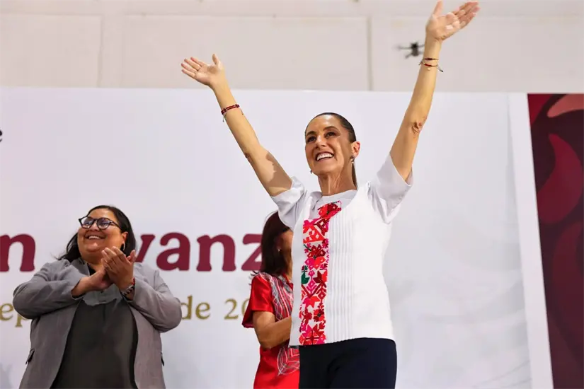 imagen recuadro Presidenta Claudia Sheinbaum Pardo. Foto: Facebook.