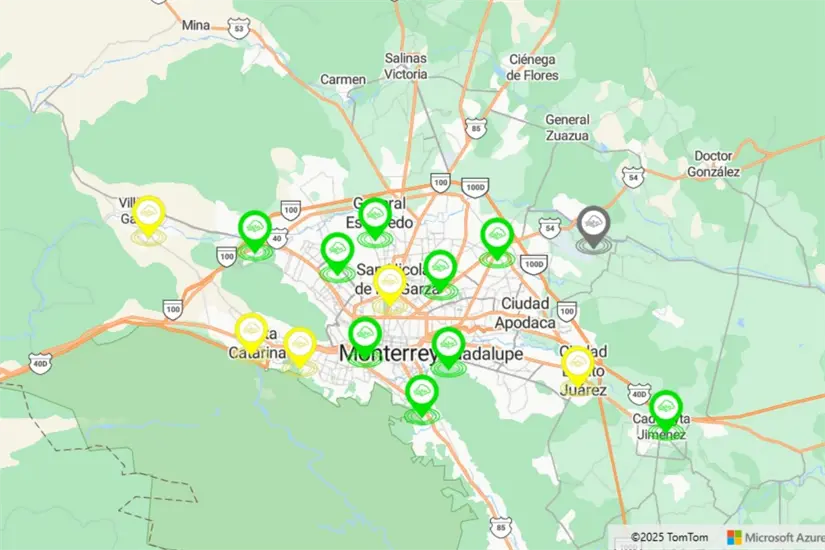 La calidad del aire volvió a colocarse entre los temas principales. Foto: Aire Nuevo León