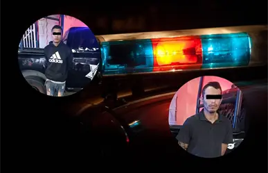 Policía de Monterrey detiene a dos hombres con moto robada