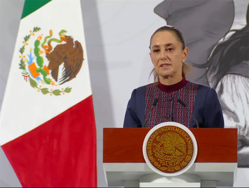 imagen recuadro Claudia Sheinbaum en conferencia. Captura de pantalla: YouTube (Claudia Sheinbaum)