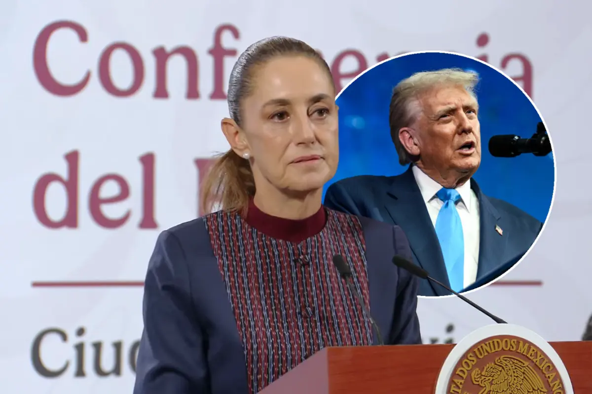Claudia Sheinbaum y Donald Trump. Foto: X (@WhiteHouse) / Captura de pantalla: YouTube (Claudia Sheinbaum)