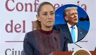 Claudia Sheinbaum rechaza nuevos dichos de Donald Trump de enviar ataque al narcotráfico de México