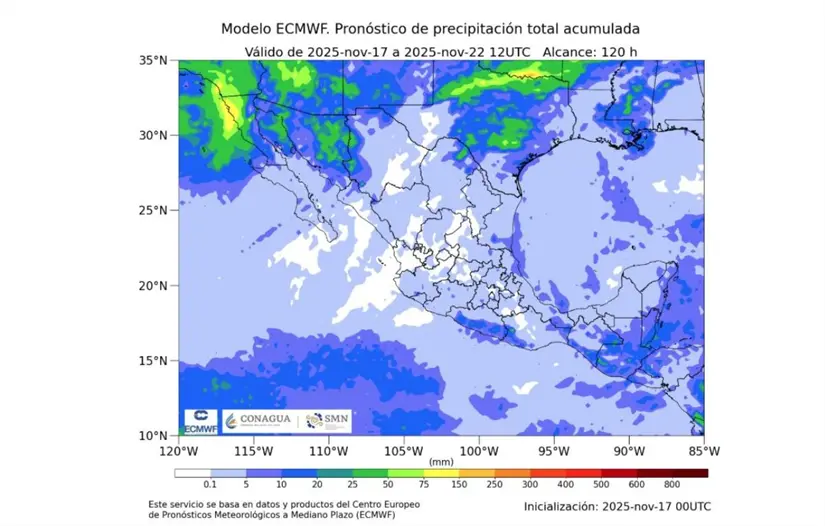 imagen recuadro Las ráfagas de viento y el descenso de temperatura marcarán los próximos días en Baja California con la llegada del Frente Frío 15. Foto: SMN