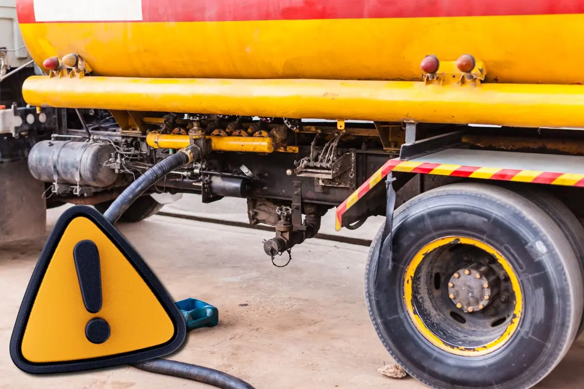 Tractocamión ejemplifica modus operandi del huachicoleo en Coahuila / Foto: Composición de Canva