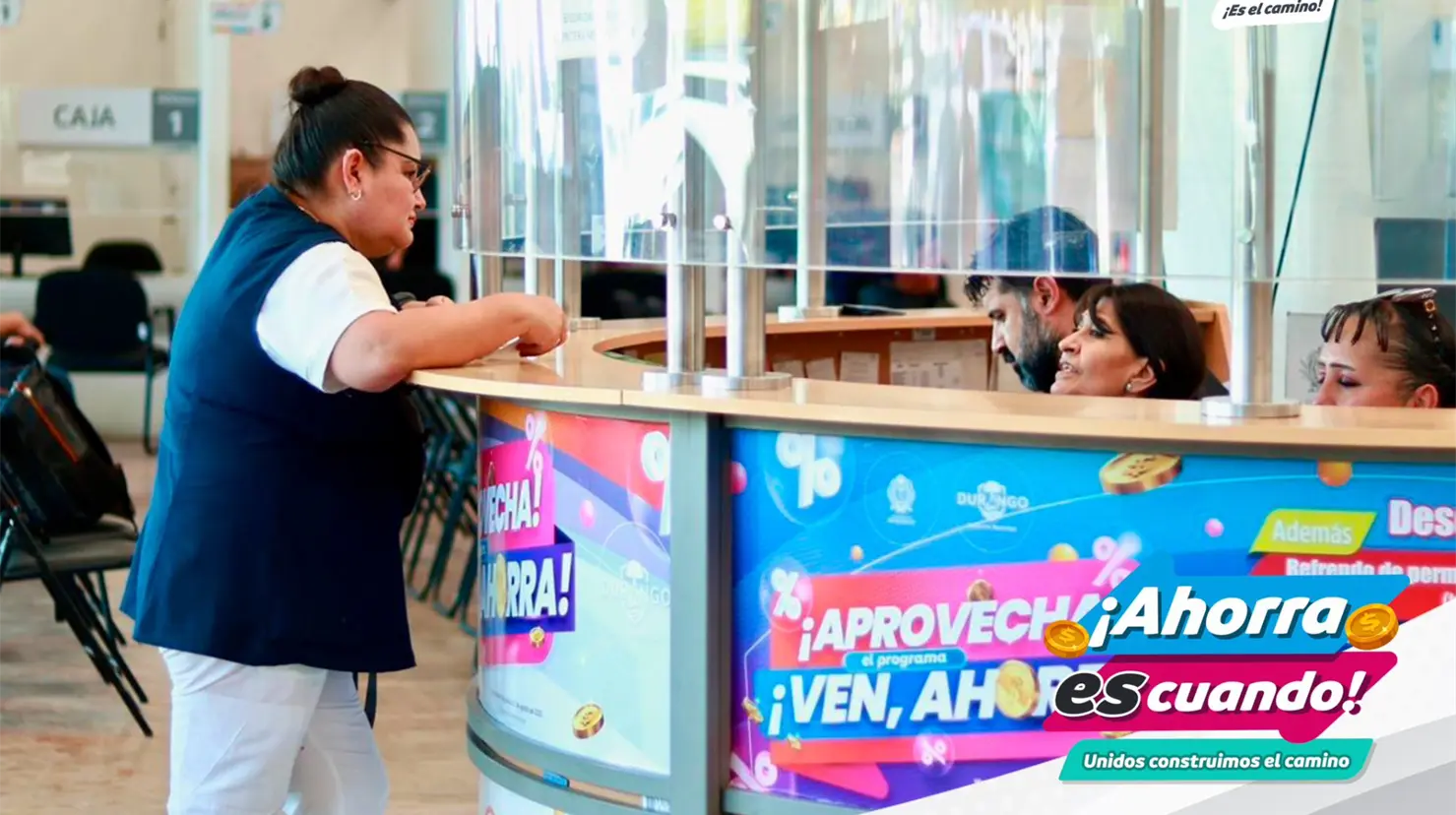 El Gobierno municipal de Durango implementa el programa de descuentos Ahorra es cuando. | Foto: RRSS.