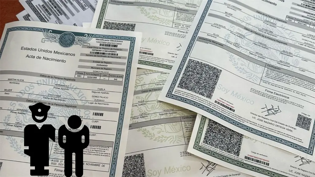 Papelería de Durango vendía actas de nacimiento falsas y ya detuvieron a su dueño