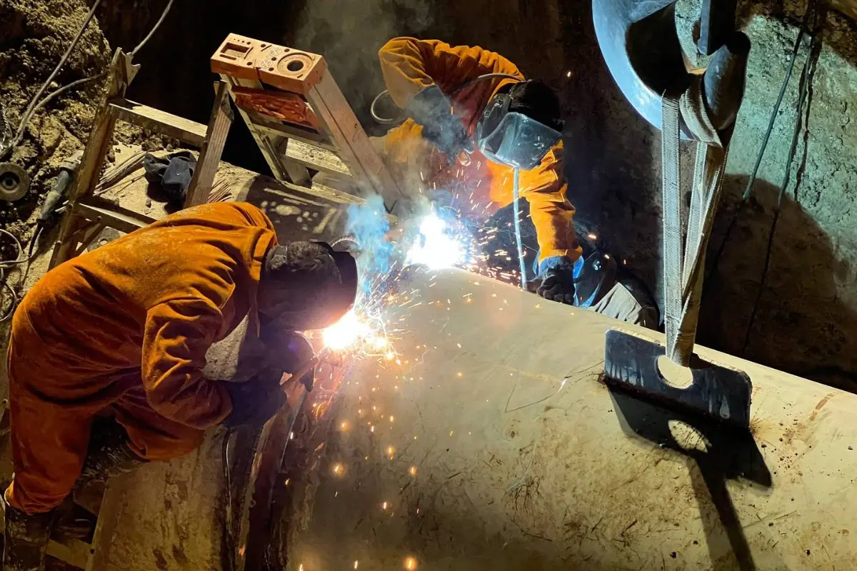 Agua y Drenaje de Monterrey confirma reparación total de la mega fuga. Foto: Agua y Drenaje de Monterrey