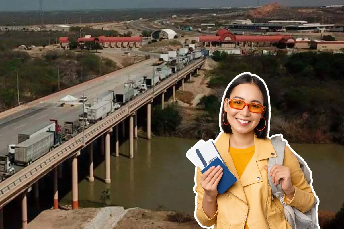 Durante el Día de Acción de Gracias y el Black Friday, miles de habitantes del área metropolitana de Monterrey viajan hacia Texas. Foto: Puente Colombia / CANVA