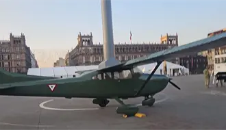 FOTOS | Zócalo de la CDMX se transforma para el desfile del 20 de noviembre