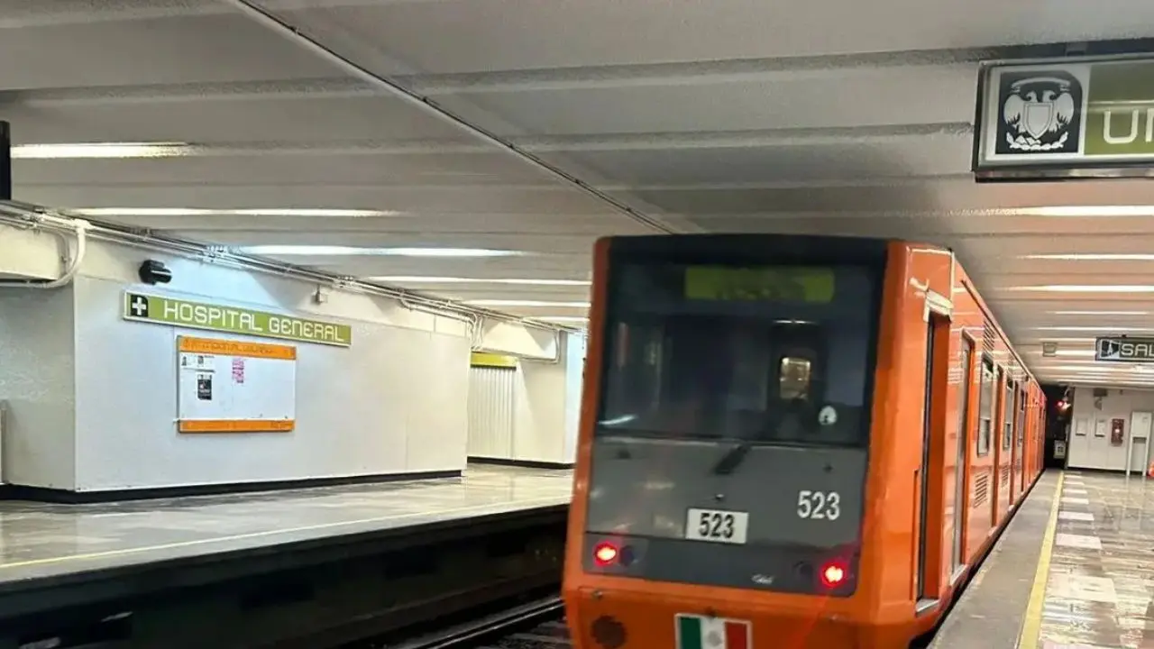 Estación Hospital General de la Línea 3 del STC Metro CDMX. Foto Metro CDMX