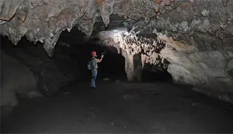 Esta cueva de Tamaulipas tiene un lago subterráneo y un sorprendente pez