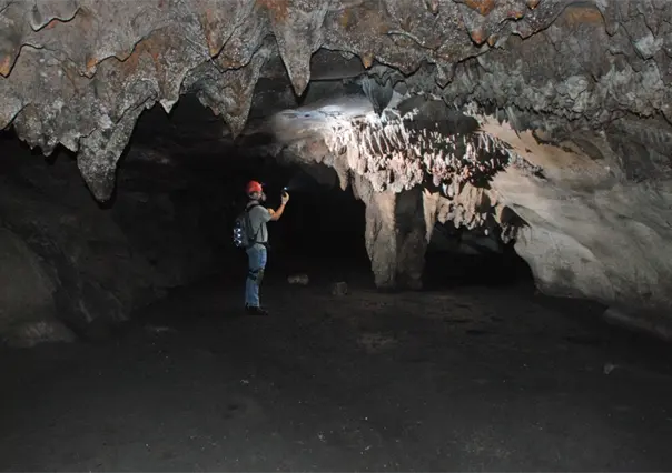 Esta cueva de Tamaulipas tiene un lago subterráneo y un sorprendente pez