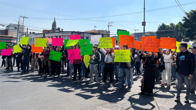 Manifestación de Estudiantes del Instituto Politécnico Nacional (IPN). Foto: Luis Antonio Alfaro