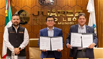 Félix Arratia y CANACO firman alianza clave para desarrollo de comercios en Juárez, Nuevo León