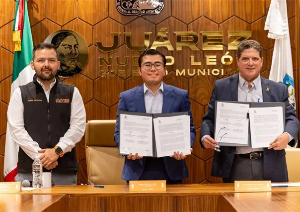 Félix Arratia y CANACO firman alianza clave para desarrollo de comercios en Juárez, Nuevo León