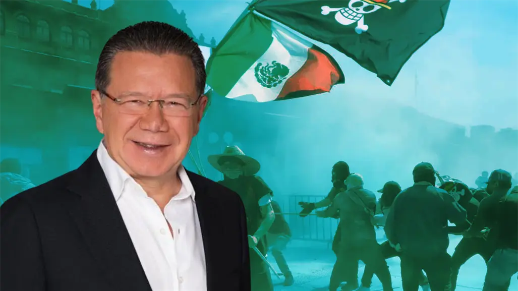 Represión en la marcha Generación Z de la CDMX