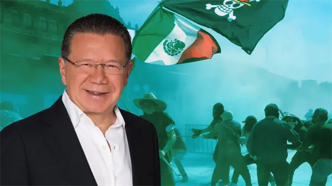 Represión en la marcha Generación Z de la CDMX