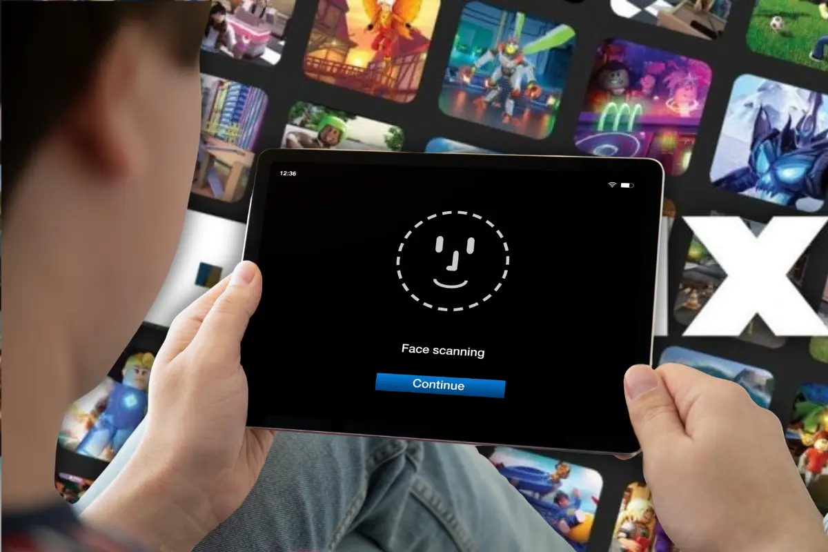 Personal de reconocimiento facial y de fondo de imagen de Roblox (Foto: @roblox / Canva)