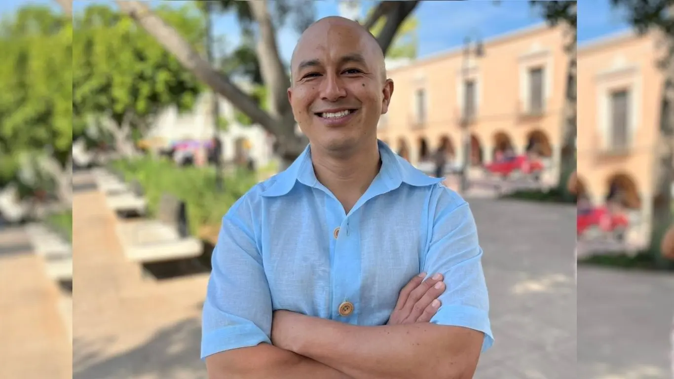 Juaki Durán, actor yucateco participará en una película de la mano de Netflix. Foto: Irving Gil