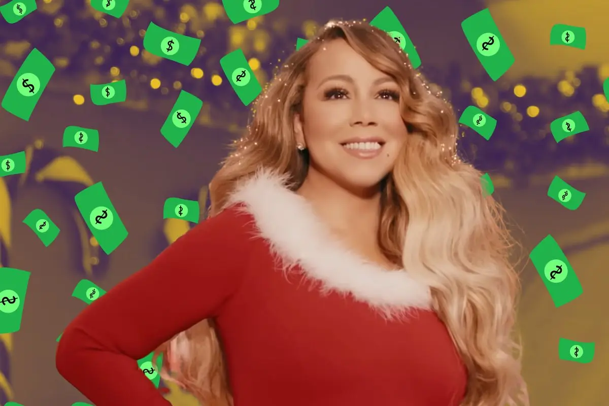 Mariah Carey realizó una remasterización de All I Want For Christmas Is You en 2019. FOTO: CANVA/YouTube: Mariah Carey