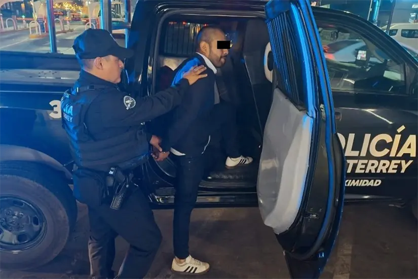 El hecho ocurrió durante el operativo por el Buen Fin. Foto: Policía de Monterrey