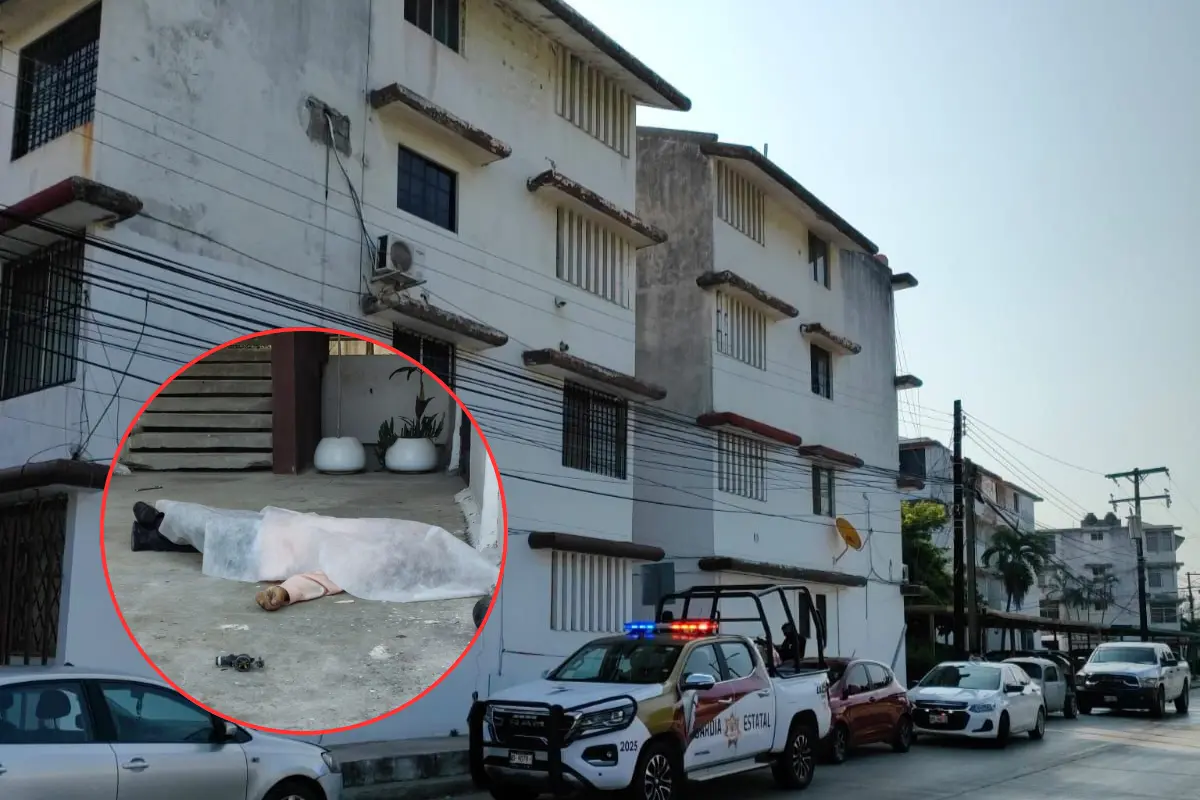 Muere plomero al caer desde el 4to. piso de edificio en Ciudad Madero