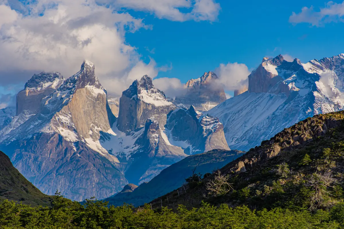Cumbres del Parque Nacional Torres del Paine. Foto: CONAF