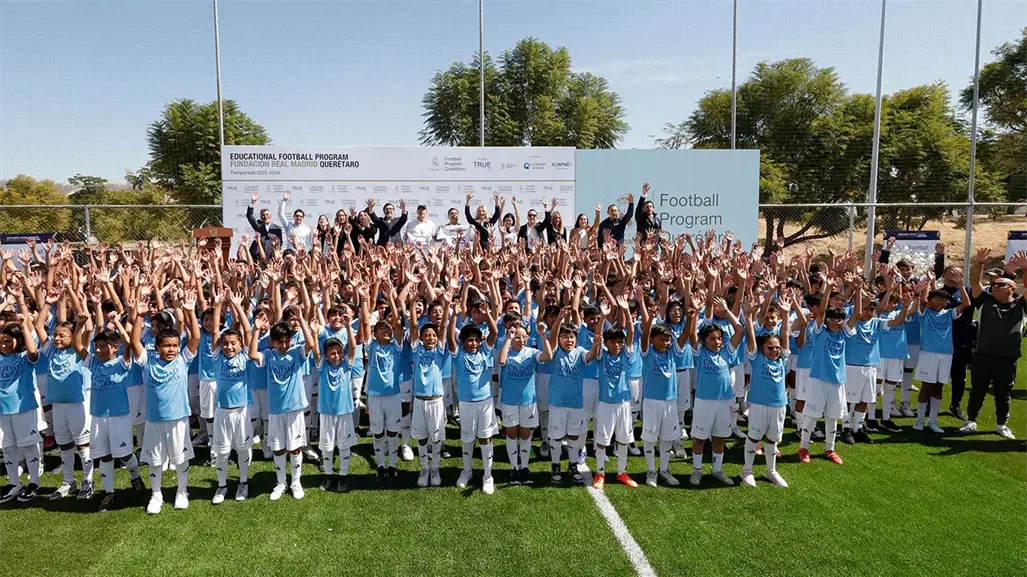 Primer Educational Football Program de la Fundación Real Madrid arranca en Querétaro