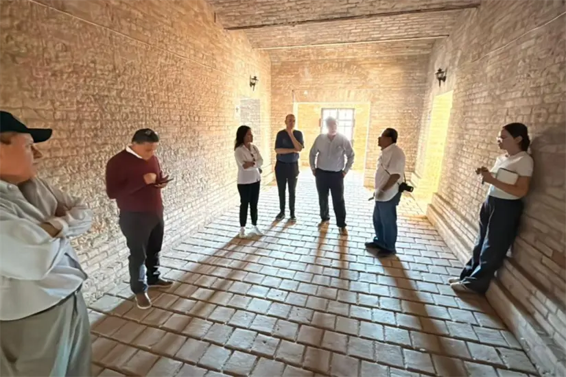 Se realizaron recorridos en la Ex Hacienda | Foto: SEDMA Tamaulipas