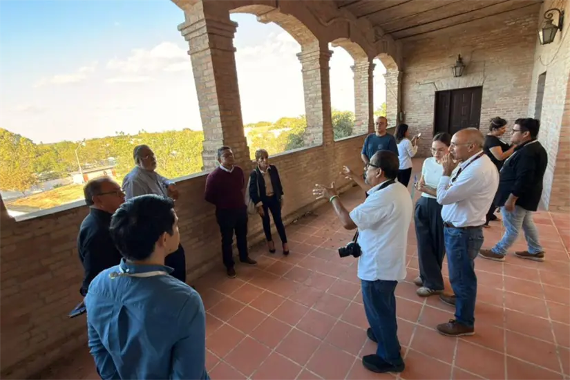 Recorrido interno en la Ex Hacienda La Sauteña | Foto: SEDUMA Tamaulipas