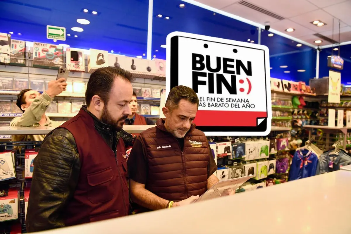 Profeco supervisando precios durante le Buen Fin 2025 / Foto: Profeco | Canva