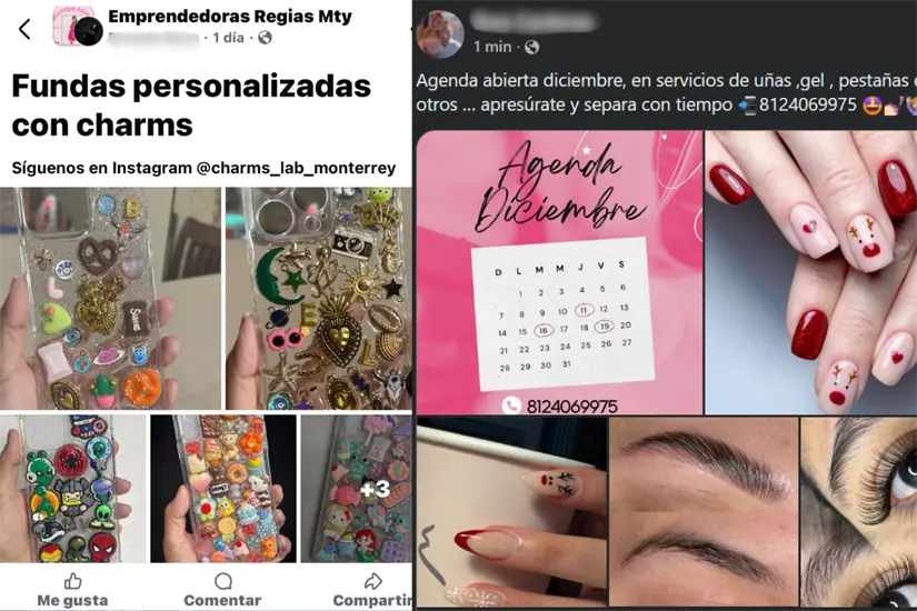 En la actualidad, el auge de las nenis en redes sociales plantea varias inquietudes sobre los peligros del comercio informal asociado. Foto: Facebook / Canva