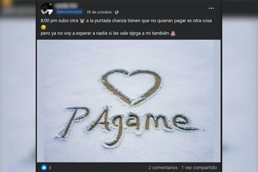 Las nenis han proliferado en las redes sociales, lo que ha suscitado preocupaciones sobre las prácticas riesgosas en el comercio informal. Foto: Facebook