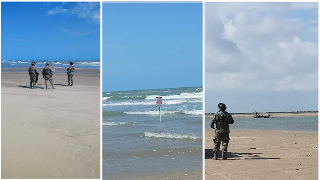 Secretaría de Marina y Relaciones Exteriores responden a EU por adueñarse de playa Bagdad con señalética de restricción