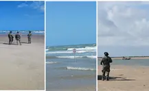 Secretaría de Marina y Relaciones Exteriores responden a EU por adueñarse de playa Bagdad con señalética de restricción