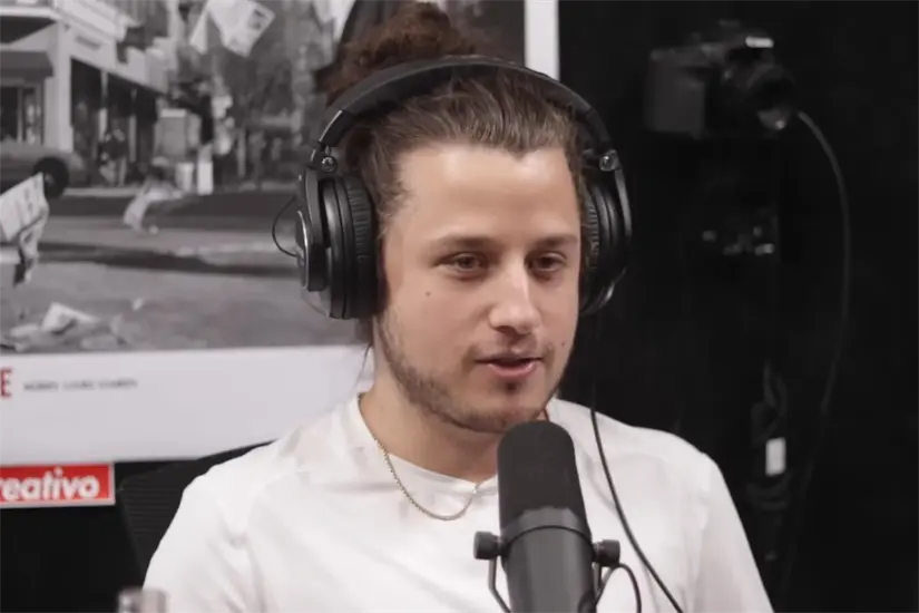 Roberto Martínez | Foto: Capturas del capitulo #245 del podcast Creativo