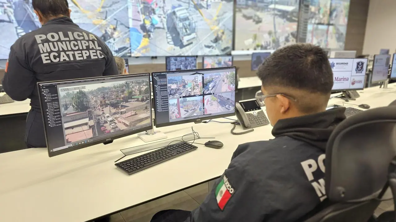 Centro de control y seguridad en Edomex. |  Foto: Especiales