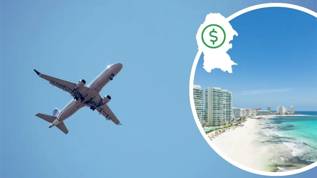 Saltillo a Cancún vuelo directo: esto costará y así operará