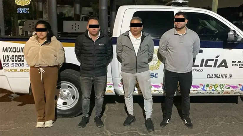 imagen recuadro Cuatro personas detenidas, uno de ellos, cuenta con un ingreso en el sistema Penitenciario. Foto: SSC